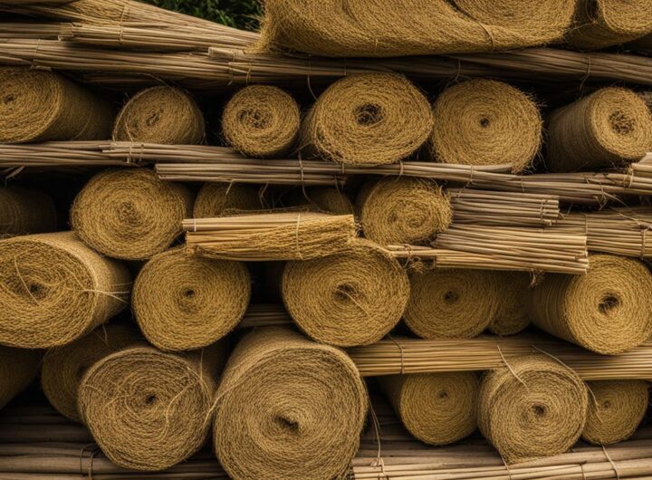 Sustainable materials (such as hemp and bamboo)