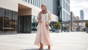 Outfit hijab modern