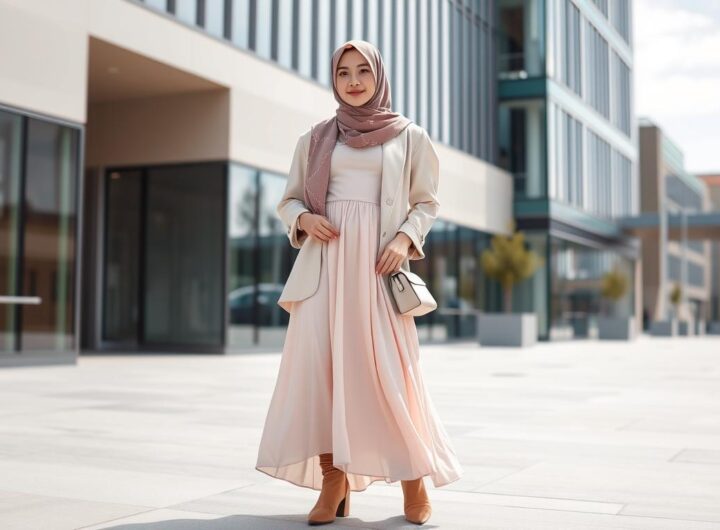 Outfit hijab modern